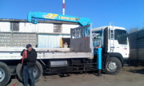 Установка вагончика администрации СНТ
